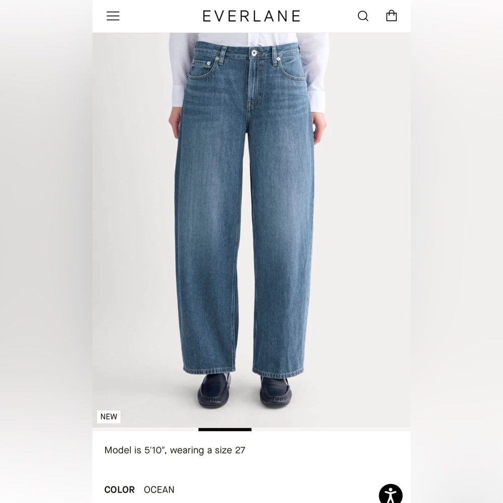 Everlane Loose Curve Jean